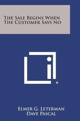 Libro The Sale Begins When The Customer Says No - Leterma...