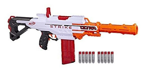 Lanzador Motorizado Nerf Ultra Strike, 10 Dardos Accustrike 