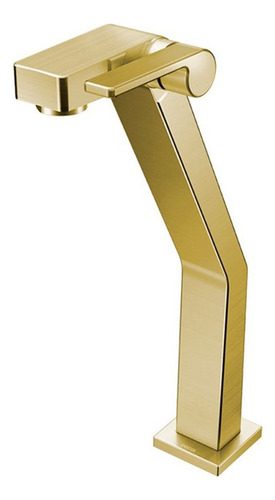 Torneira Docol Stillo 820372 De Bancada Ouro Escovado