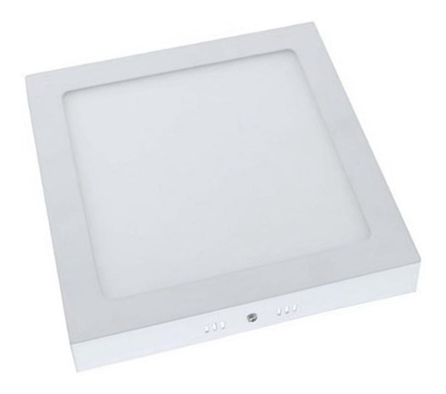 Panel Led 12w Superficial Cuadrado Multivoltage 4.8 Americas