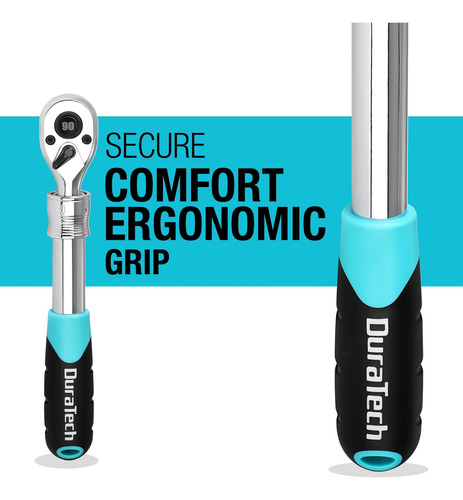 Trinquete Extensible Duratech Drive, Llave De Trinquete De L