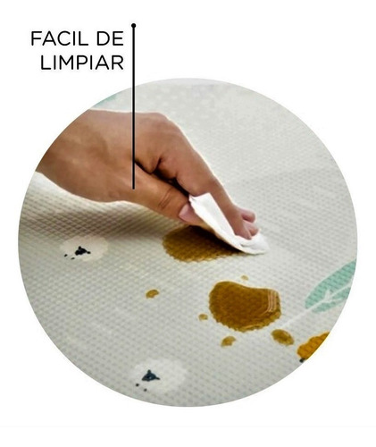 Imagen 6 de 8 de Alfombra Antigolpes Plegable 200x150 X10mm Espesor Ok Baby