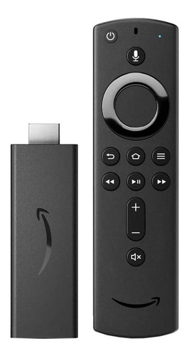 Imagen 1 de 4 de Amazon Fire TV Stick 3.ª generación control de voz Full HD 8GB negro con 1GB de memoria RAM