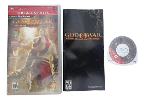 God Of War Chains Of Olympus Psp (Reacondicionado)