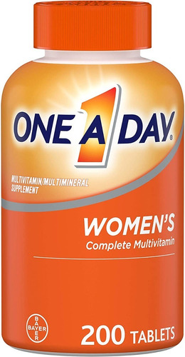  Multivitaminas Para Mujer One A Day Women's 200 Tabletas