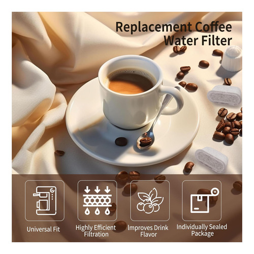Reemplazo De Filtros De Agua De Carbón Compatibles Con El De
