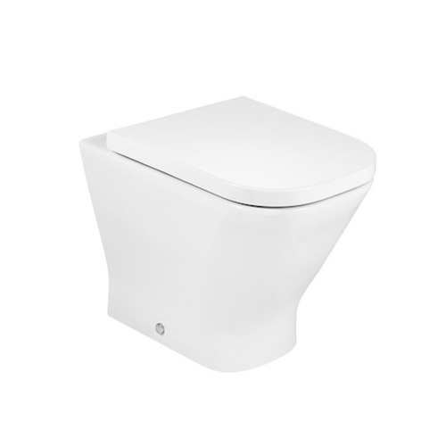 Imagen 2 de 8 de Combo Roca The Gap Inodoro Corto + Bidet 1 O 3 Agujeros