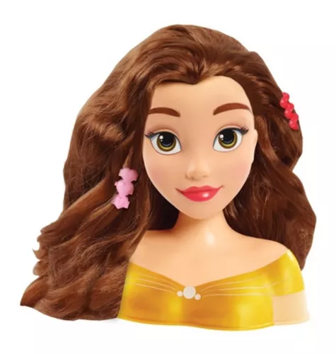 Princesa Disney Cabeza Bella Peinar Juguete Niña Xtremep