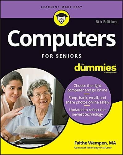 Computers For Seniors For Dummies - (libro En Inglés)