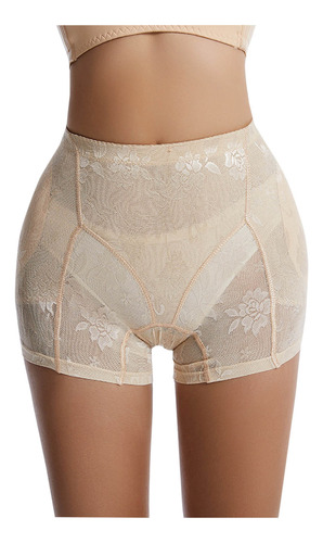 Calzoncillos Casuales De Encaje De Color Liso Para Mujer
