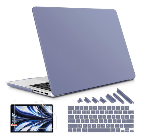 Funda Rígida May Chen Para Macbook Pro 16  2485 Lavender
