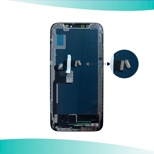 Tela Lcd Frontal Display Touch Compatível iPhone X Vivid Cor Preto