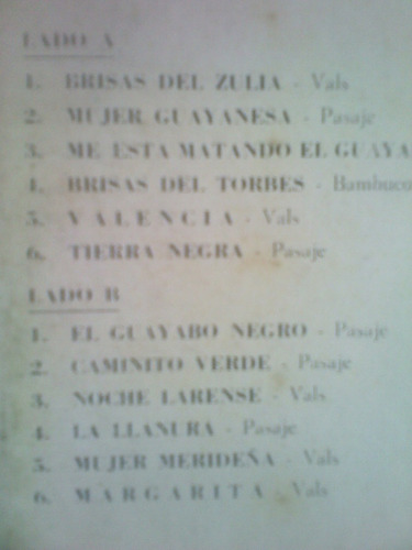 Lp.julio Jaramillo.recorriendo A Venezuela.vol 1.joropo.vini (Usado)