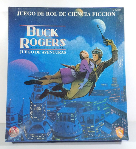 Buck Rogers: Juego De Aventuras - Zinco - Completo Sin Uso
