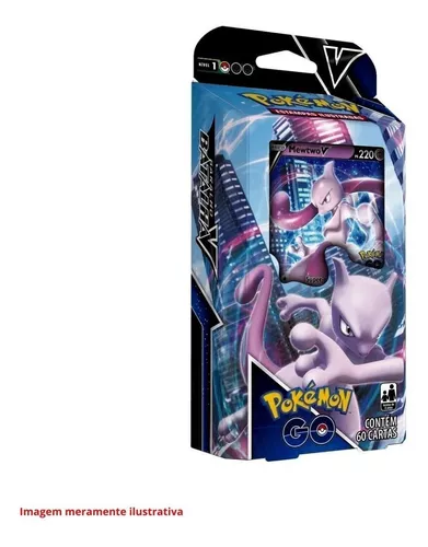 Pokémon TCG Deck Mewtwo V Pokémon Go Copag