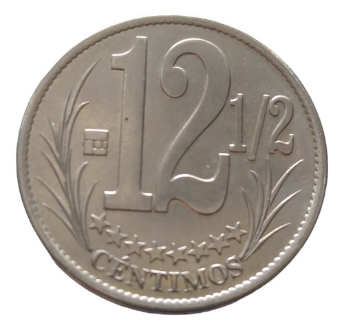 Moneda Venezuela Locha Moderna 12.1/2 Centimos 2007 Unica