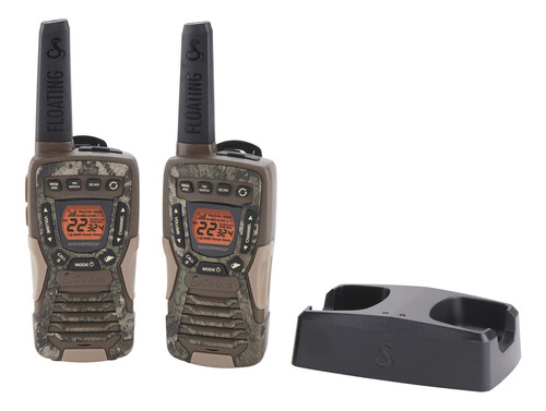 Cobra Acxt1035r Flt Walkie Talkies Impermeables Para Adultos