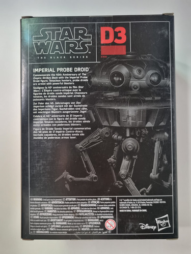 Imperial Probe Droid #d3 Star Wars The Black Series (Usado)
