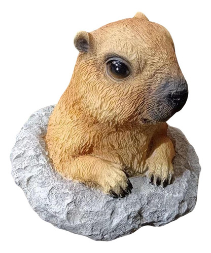Garden Groundhog Statue Decorative Lawn Ornament For