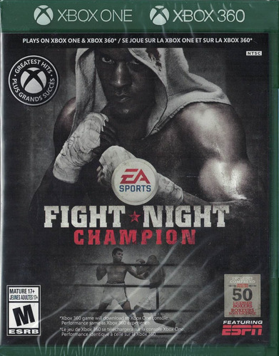Fight Night Champion Para Xbox One Y Xbox 360, Electronic