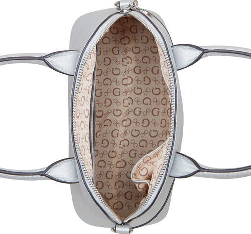 Bolsa Satchel Para Mujer Logo Estampado Factory Guess