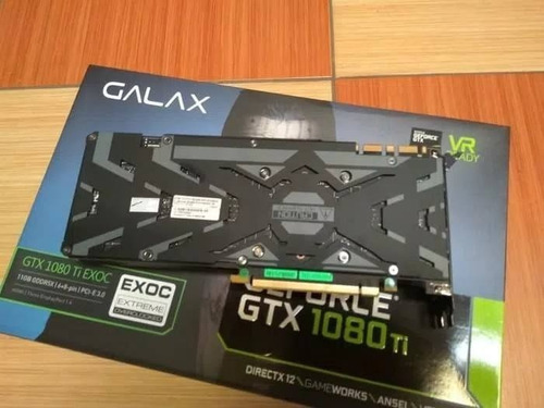 Placa De Vídeo Galax Geforce Gtx 1080ti Ex Oc 11gb