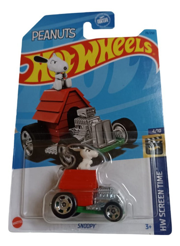 Hot Wheels Snoopy Screen Time 2023 Leer Descripcion