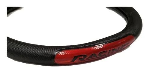 comprar Cubre Volante Con Reflectivo Auto Tunning Rojo