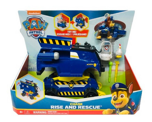 Paw Patrol Vehiculo Transformable Lanza Mis Ar1 17753 Ellobo