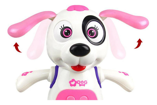 Baile Animales Juguete Interacción Iluminar Juguete De Rosa