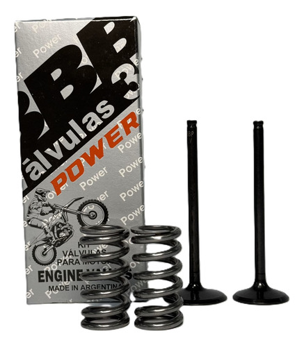 Kit Válvulas 3b Power Honda Cg Titan 150cc + Resortes Mpi