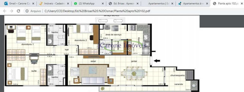 Imagem 21 de 21 de Apartamento Com 3 Dorms, Ponta Da Praia, Santos - R$ 860 Mil, Cod: 64152706 - V64152706