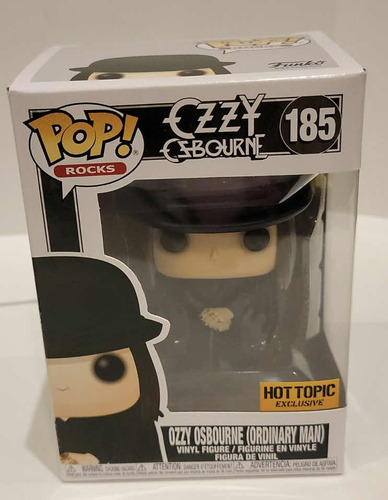 Ozzy Osbourne Ordinary Man Funko # 185 Raro 100% Original !