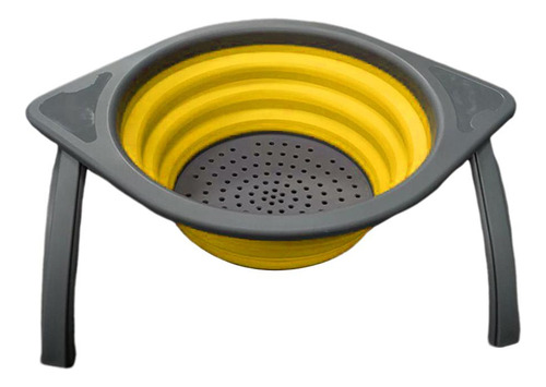 De De Colador Plegable De Utensilio De Cocina Amarillo