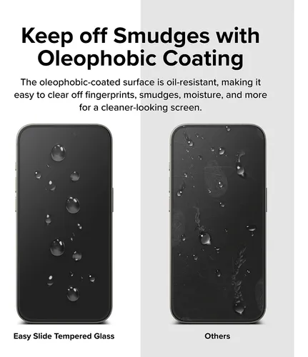 Vidrio Templado Ringke Easy Slide Apple iPhone 15 Pro Max 2p