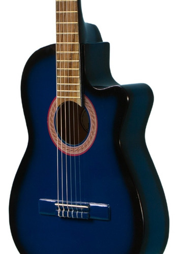 Imagen 2 de 2 de Hermosa Guitarra Con Curva Para Principiante Tamaño Estándar