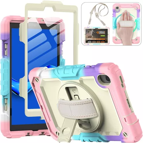 Funda para tablet Lenovo Tab M8, Tab M8 HD (2ª generación) TB-8505F, Tab M8  (3ª generación) TB-8506F, funda de piel sintética con 2 soportes plegables