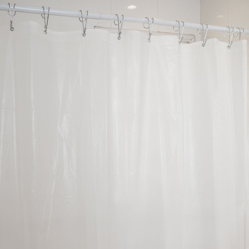 Imagen 5 de 6 de Protector Cortina De Baño Eliplast 70 Micrones Blanco