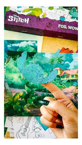 Foil Wow Stitch Set Decora Figuras Tapimovil