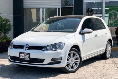 Volkswagen Golf 2017 Turbo Blanco Automatico 4p A Credito