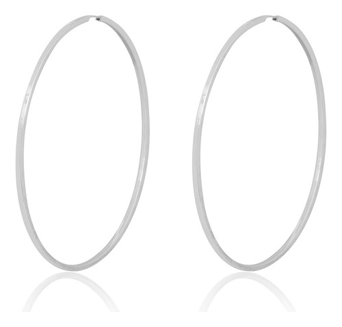 Brinco Prata 925 Legítima Argola Prata 925 De Prata