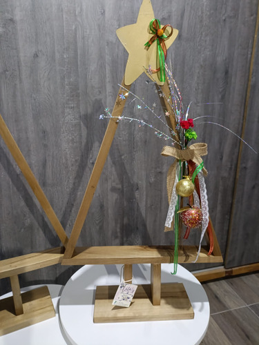 Árbol Navideño En Madera