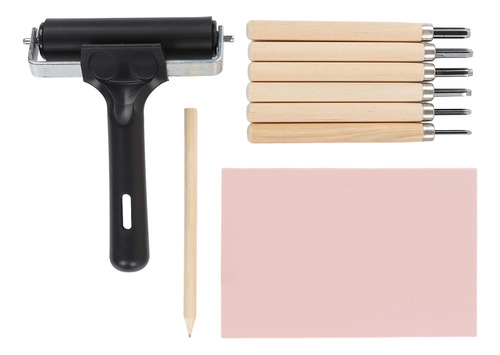 Kit De Herramientas Para Tallar Sellos, Bloques De Cuchillos
