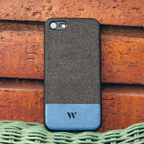 Funda Walden® Gunver Tejido Gros + Cuero Galaxy S10 Samsung Original