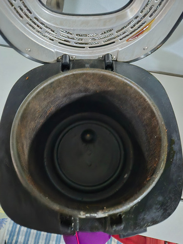 Freidora De Acero Moulinex Plateado 1.8lts Plateado (Usado)