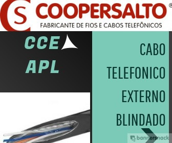 Fio Telefonico Externo Blindado 50x4 Pares Com 50 Metros