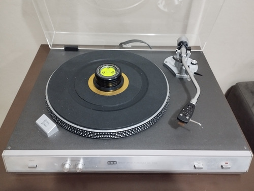 Toca Disco Cce Dd7000 Tampa De Acrílico Nova Prata (Usado)