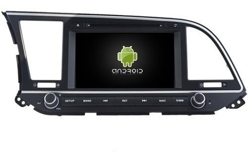 Estereo Android Dvd Gps Hyundai Elantra 2017-2019 Pantalla