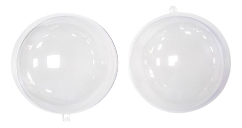 Esfera Rellenable Transparente De Plástico 12cm 36pzas