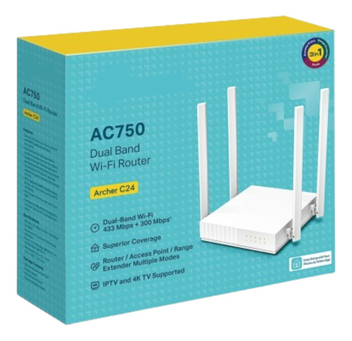 Router Tp-link Archer C24 Ac750